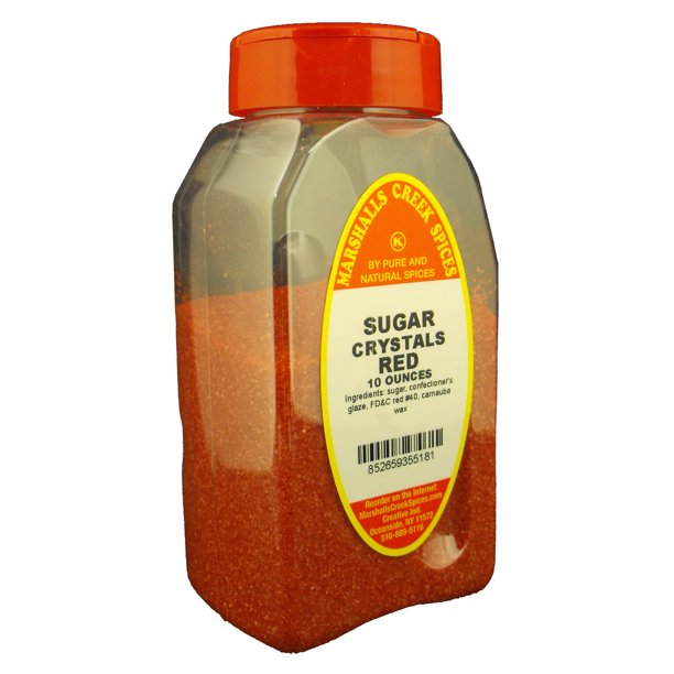 Marshalls Creek Spices SUGAR CRYSTALS RED