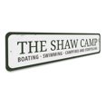 thumbnail image 3 of Camp Last Name Novelty Decor, Metal Wall Sign - 4x18 Inches, 3 of 4