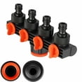 thumbnail image 4 of Universal Water Separator Hose Pipe Splitter Valve High Flow Water Source Quick Connector Adapter Ergonomic Design Irrigation, 4 of 8