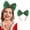 C Green, variant on Christmas Bow Headband Sequin Bow Hair Hoop Holiday Cute Headbands Big Bows Hair Band Christmas Party Gifts Hair Accessory for Women and Kids (B Red)