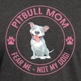 thumbnail image 3 of CafePress - PITBULL MOM Dark T Shirt - Men's Classic Graphic Cotton T-Shirt, 3 of 4