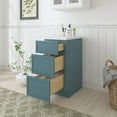 thumbnail image 3 of Vanity Art 15" W Birch Plywood Freestanding Single Base 3 Drawers Storage Cabinet, 3 of 9