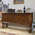 thumbnail image 4 of Gabinete de vino americano de madera maciza, gabinete lateral de comedor, gabinete de pasillo de sala de estar, partición para el hogar, gabinete lateral de almacenamiento para sofá, r, 4 of 4
