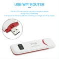 thumbnail image 2 of Motor Genic 4G LTE Wireless Router WiFi Mobile Broadband Modem USB Dongle Unlocked White, 2 of 5