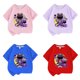 thumbnail image 1 of Camisetas del juego de Critters sonrientes para niños, Top de manga corta de algodón, ropa deportiva informal, regalos de cumpleaños, 1 of 5