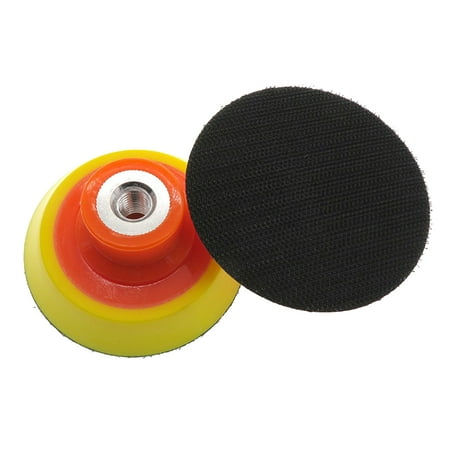 

NUOLUX 3 Inch 75mm Angle Grinder Grinding Disc M10 Flocked Sandpaper Plate Electric Polishing Sponge Roundel Grinding Tray