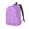 thumbnail image 1 of Saiise Sac à Dos pour Ordinateur Portable Imprimé Lilas Scintillant - Bretelles Réglables, Résistant à l'Eau, Grande Capacité, Design Élégant, Unisexe pour École, Bureau, Voyage-Moyen, 1 of 5