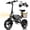 Black, variant on WINDHORSE W3 Electric Bike for Adults, 20 mph 35 Miles Range, 500W Motor 14" Lightweight Powerful Ebike with Basket for Commuter UL 2849