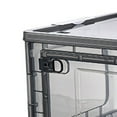 thumbnail image 4 of Caja con ruedas, caja de almacenamiento con puertas laterales, caja de ropa, contenedor de almacenamiento, logre más, 4 of 5