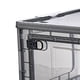 thumbnail image 4 of Caja con ruedas, caja de almacenamiento con puertas laterales, caja de ropa, contenedor de almacenamiento, logre más, 4 of 5
