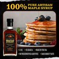 Grade B Maple Syrup 12 Oz Glass Bottle, 100 Pure Maple Syrup (Now