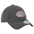thumbnail image 3 of Men's New Era Graphite San Francisco 49ers  Main 39THIRTY Flex Hat, 3 of 5