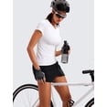 thumbnail image 4 of Remera CRZ YOGA sin costuras, transpirable para yoga, blanca, talla M, 4 of 5