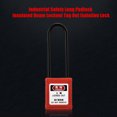 thumbnail image 4 of Candado de Bloqueo Duradero ANGGREK Nylon PA Rojo, 4 of 8