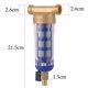 thumbnail image 4 of Purificador de Agua Filtración de Prefiltro Central material acero Inoxidable DN20 Macarena Filtro de purificador de agua, 4 of 8