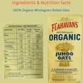 thumbnail image 4 of Flahavan's Organic Jumbo Oat Flakes 1kg, 4 of 5