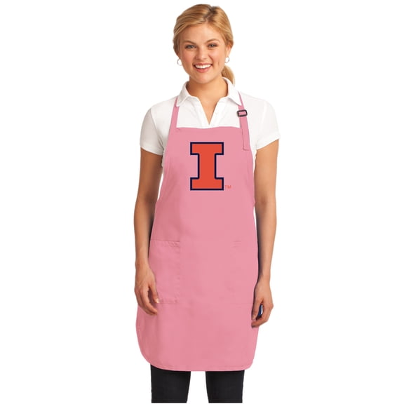 Womens University of Illinois Apron CUTE Broad Bay Illinois Illini Apron For Women Her MADE IN THE USA!