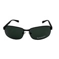 thumbnail image 5 of Timberland Men's Black Rectangle Metal Sunglasses, Green Lens TB7194. 2N, 5 of 5