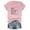 Pink, variant on Loose Fit MA Mama Mom Bruh Letter Print Short Sleeve T Shirt Casual Short Sleeve Womens Active Short Sleeve Womens A Shirts Athletic Women Workout Shirts Large Turtle Neck Top for Women Pack T