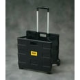 thumbnail image 2 of School Smart Legal Size Folding File Cart with 24 in Handle, 12-3/8 in H X 16-1/4 in W X 13 in D, 2 of 7