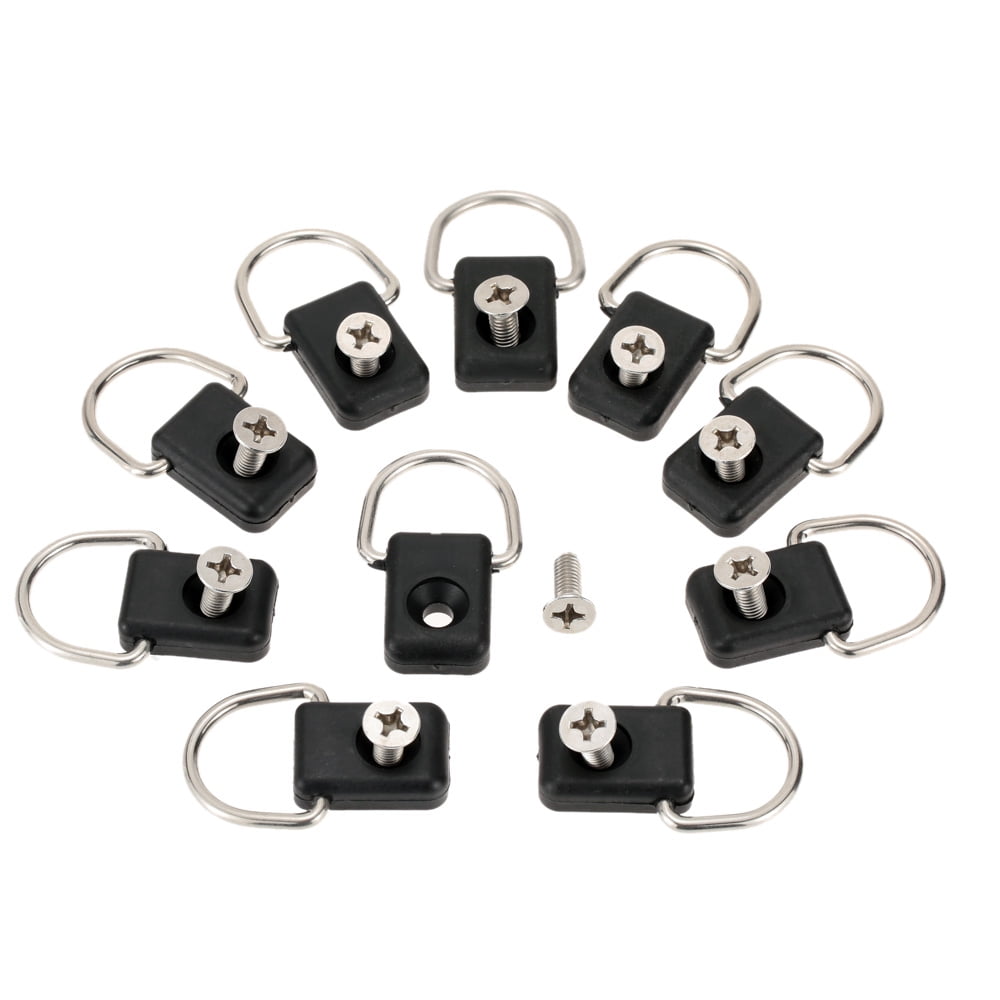 10pcs Kayak D Rings Outfitting Rigging for Boat Canoe Kayak Accessories