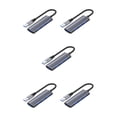 thumbnail image 1 of Moyic USB Hub USB2.0 USB3.0 Universal Splitter Dock aleación de aluminio hogar adaptador estación de acoplamiento para Tablet PC Notebook USB Type2 NO2, 1 of 4