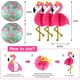 thumbnail image 3 of Decoraciones de fiesta zilue Flamingo con faroles de papel con forma de flamenco, 3 of 7