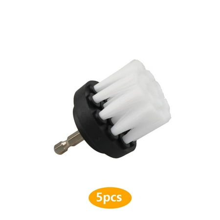 

5pcs Drill Brush Tile Bathtub Surface Cleaning Brush Cordless Rotary Tool Nylon Scrubber