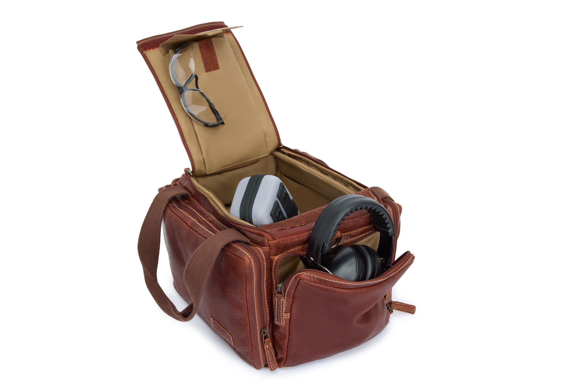 Saddle Mate Full Grain Buffalo Leather Range Bag
