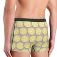 thumbnail image 5 of Naloa Yellow Lemon Slices Print Mens Underwear - Boxers for Men, Classic Briefs for Men, 5 of 9