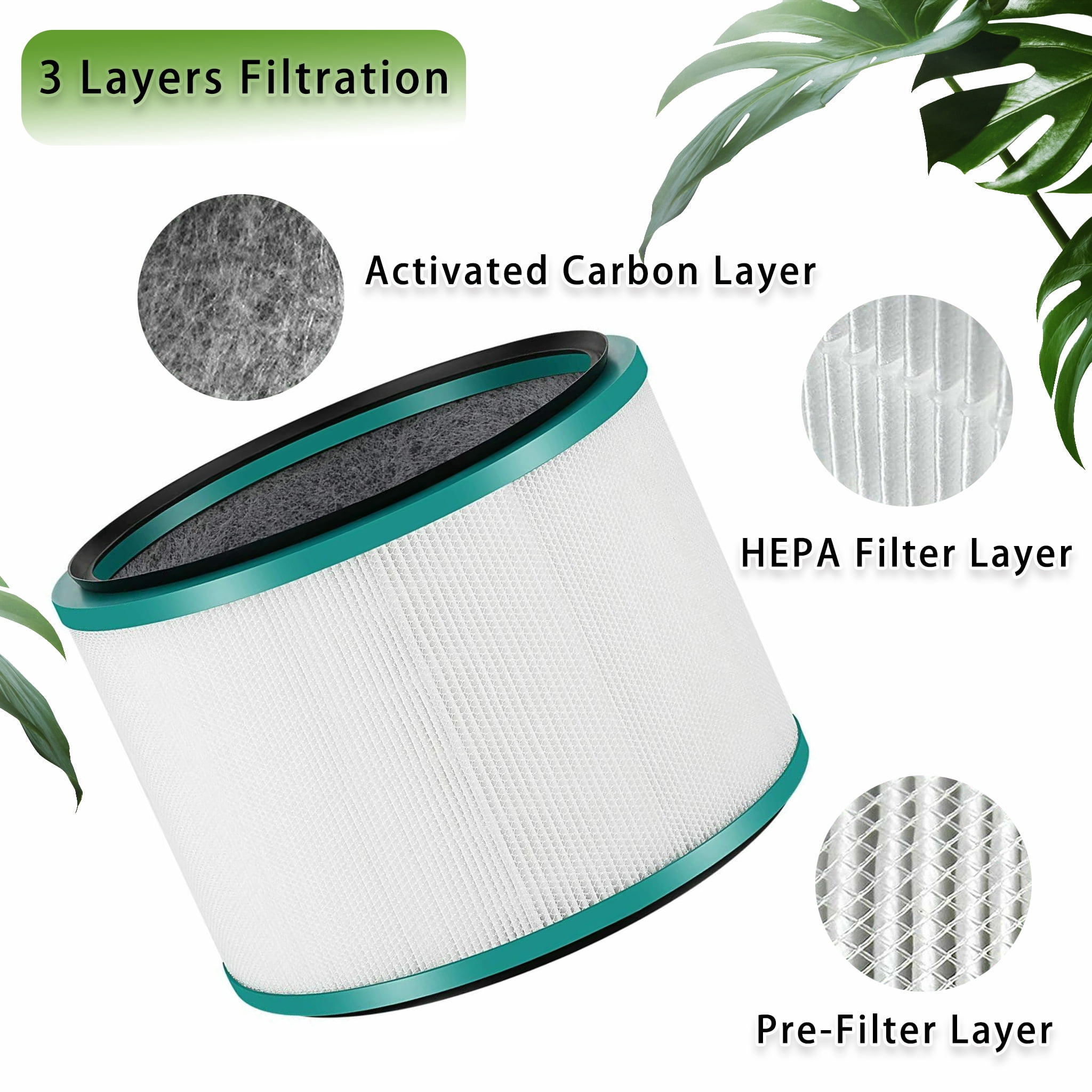 Waterlongma Purifier HEPA Filter HP01 for DP01 DP03 Pure Hot Cool Link Air Cleaner Part 96812503