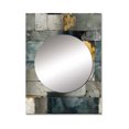 thumbnail image 2 of Designart "Rugged Concretellusion Art II" Graphic Print Mirror Wall Decor - Modern Grey Abstract Large Mirror For Wall Art Decor - 40" x 30" Inch, 2 of 5