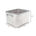 thumbnail image 2 of hometrends Large Woven Paper Basket, 2 of 4