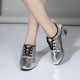 thumbnail image 5 of Zapatos de cuero de diseño de piel de serpiente para mujer, zapatos de tacón de suela suave para baile de salón, Salsa moderna, Jazz y Tango, 5 of 5