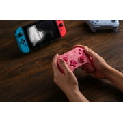8BitDo Ultimate 2C Bluetooth Controller for Switch/Switch 2, Wireless Controller with 6-Axis Motion Control, Rumble Vibration, Refined D-Pad and Bumpers, and Hall Effect Joysticks (Pink)