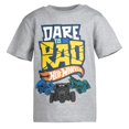 thumbnail image 3 of Camiseta Hot Wheels Little Boys, paquete de 3, gris/negro/rojo, talla 6, 3 of 8