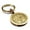Gold, variant on Stainless Steel Seal of Archangel Zadkiel Round Medallion Keychain Circle Ring