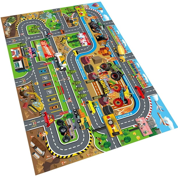 Oriate Kids Toy Dream Mat Monster Truck Activity Playmat Multi Color Parent Child Interaction Game Rug Ideal Children S Educational Floor Mats For Bigfoot Cars Construction Truck Toys 552 M Walmart Com Oriate Kids Toy Dream Mat Monster Truck Activity Playmat Multi Color Parent Child Interaction Game Rug Ideal Children S Educational Floor Mats For Bigfoot Cars Construction Truck Toys 552 M Walmart Com