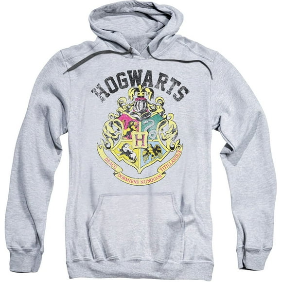 Harry Potter Mens Hogwarts Sweat-Shirt à Capuche à Capuche Athlétique Bruyère