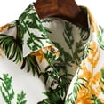 thumbnail image 5 of FAFWYP Men's Big & Tall Hawaiian Shirts Tropical Printed Summer Casual Short Sleeve Button Down Beach Shirts Beachwear, 5 of 9