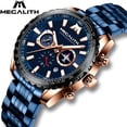 thumbnail image 1 of Reloj de Hombre Megalith 8212M Cronógrafo Casual Acero Azul, 1 of 5
