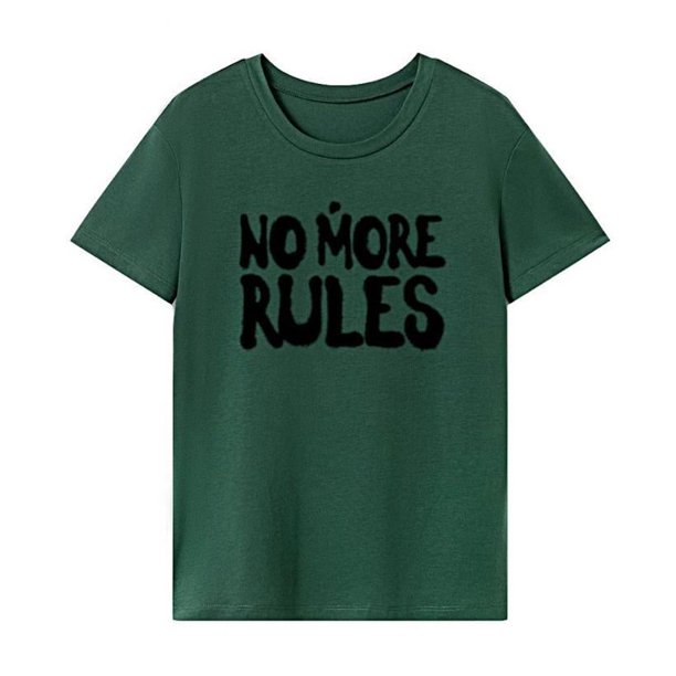 Camiseta de mujer con cuello redondo, camiseta básica transpirable de moda para viajar por la calle L