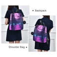 thumbnail image 4 of FORMRS Women's Travel Backpack Purse Anti-Theft Hidden Pockets Casual Shoulder Bag, Pink Neon Road, 4 of 7