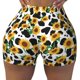 thumbnail image 2 of Fotbe Cute Cow Print Sunflower C Shorts Sin Costuras – Shorts Deportivos de Cintura Alta para Mujer, Elásticos para Gimnasio, Yoga, Running o Ciclismo-X-Large, 2 of 8