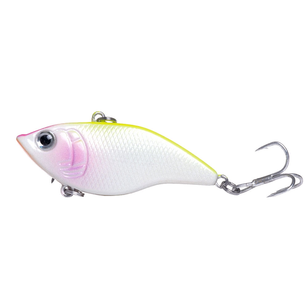 HENGJIA Fishing Lures, 8 Pack Deep Diving Lipless Crankbaits for Bass, Minnow VIB Lifelike Hard Baits Sinking Fishing Jigs for Freshwater and Saltwater Bass, Trout, Walleye