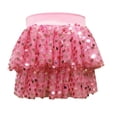 thumbnail image 4 of HJYCHN School Skirts for Girls Tiered Mesh Tutu Skirt for Carnival Stage Performance Back to School Clothes for Girls 2-8years, 4 of 4