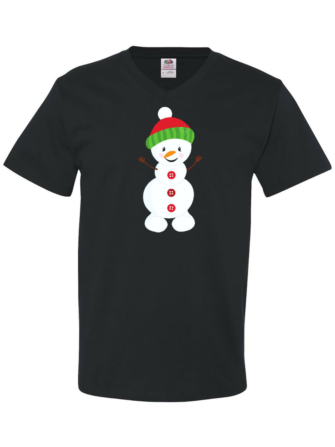 Smiling Snowman with Button Eyes Unisex Tank Top