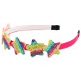 thumbnail image 5 of Diademas de arcoíris 8 Uds. Diadema dulce para niños, diademas para niñas con estampado de lentejuelas, diadema de sirena con corazón, piezas para el cabello para niños, 5 of 5