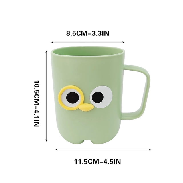 Toothbrush Cup Cup Mouthwash Cup Toothware Cup Household Plastic Teeth Cup Rinse Cup