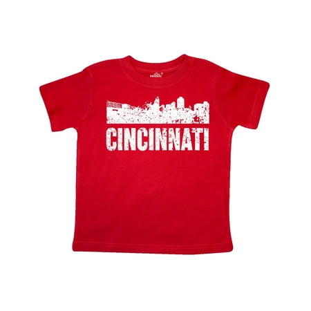 

Inktastic Cincinatti Skyline Grunge Gift Toddler Boy or Toddler Girl T-Shirt